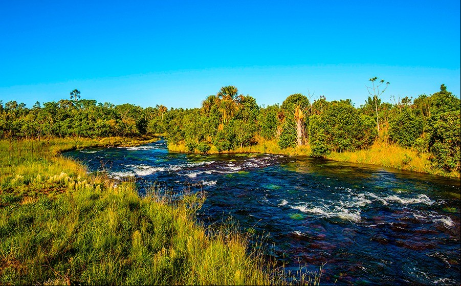 Rio Formoso - Parque Nacional das Emas - Foto André Monteiro